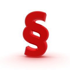 Render of paragraph sign