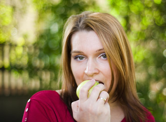 Portrait of a beautiful woman