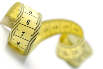 Measuring tape of the tailor.
