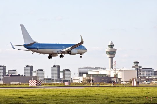Schiphol airport in the Netherlands
