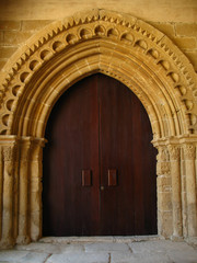 Puerta del Monasterio de Rueda