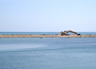 Fototapeta premium linea d'acqua