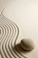 Deurstickers Zen steen © Olga Lyubkin
