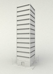 Skyscraper Stand, White