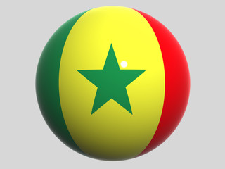 National Flag. Senegal