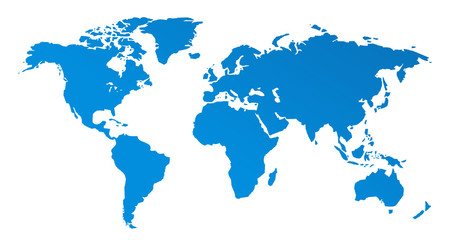 Obraz premium World map