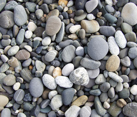 Fototapeta na wymiar pebble stones great as a background