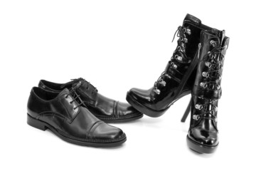 Black shoes