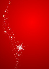 Merry Christmas red decorations