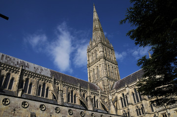 Fototapeta na wymiar England, Salisbury, Kathedrale