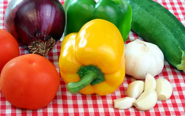 Assorted fresh vegetables