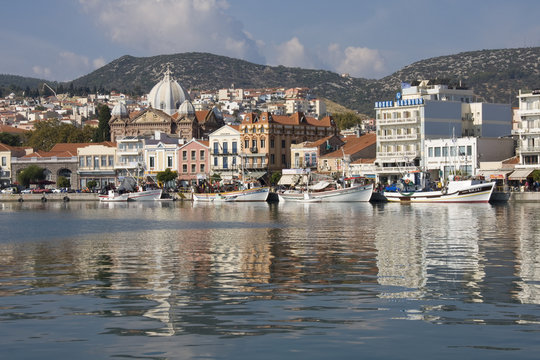 Waterfront Of Lesbos