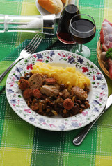 Chiodini con lombo e salsiccia - Secondi carne Lombardia