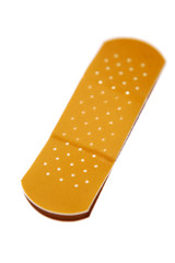 Band-aid on white