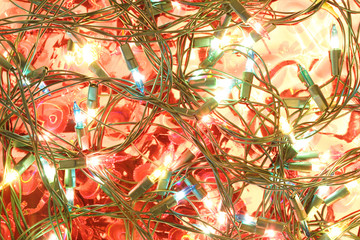 Color Christmas abstraction