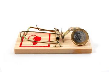 dangerous and risky trap with euro money