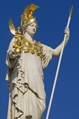 Pallas Athena, Steinfigur, österreichisches Parlament
