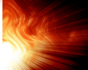 abstract fire background with some smooth lines on it