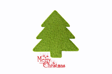 kleiner Weihnachtsbaum aus Filz