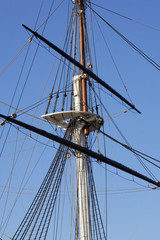 Obraz premium Mat de voilier