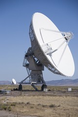 VLA radio telescope antenna in New Mexico