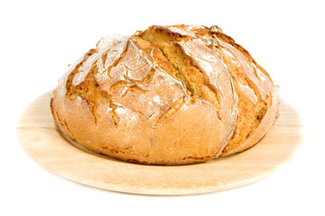 Bakery foodstuffs on white background - Shot in a studio