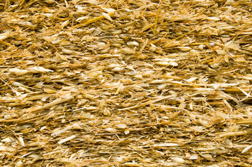textured pressed straw
