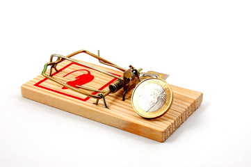dangerous and risky trap with euro money