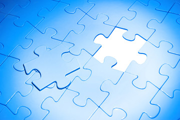 Fototapeta premium puzzles