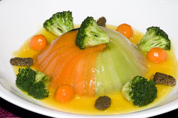 Chinese meal traditional chinese cuisine specialty dish display