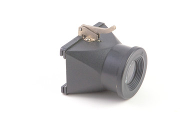 Magnifying glass isolated on white background