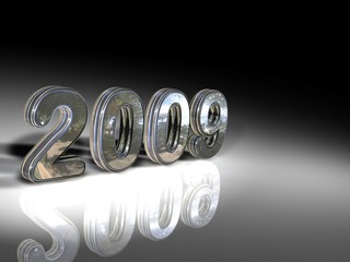Spiegelndes Jahr 2009
