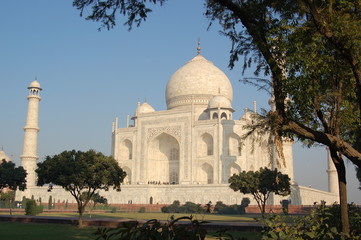 Fototapeta na wymiar Taj Mahal, Indian tomb, Agra
