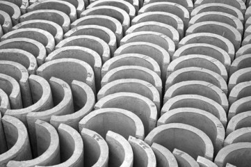 Obraz premium Concrete Pipe
