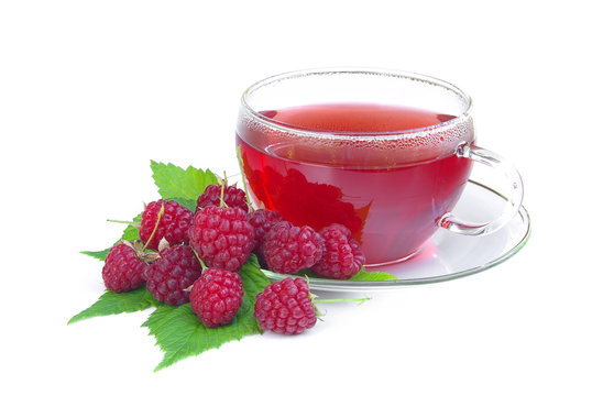 Tee Himbeere - raspberry tea 02