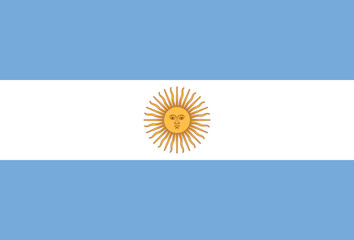 Bandiera argentina - obrazy, fototapety, plakaty