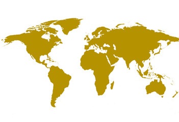 Fototapeta na wymiar illustrated background of the world map
