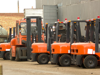 Loaders the building new