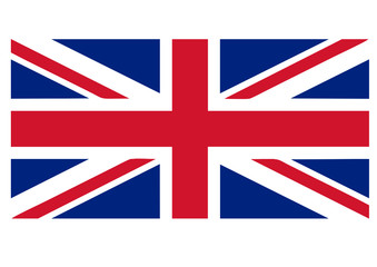 Union Jack - UK flag vector illustration