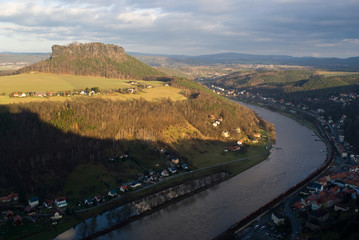 Fototapeta premium Saxony, Kenigstein
