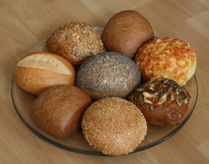 Brötchenkranz (schräg)