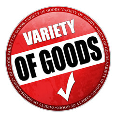 variety of goods