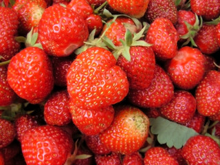 strawberry background