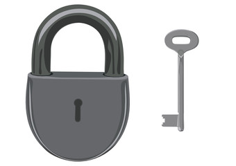 The lock and key