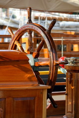 Gouvernail, grément régates royales Cannes