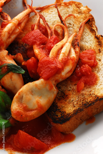 Moscardini In Umido Secondo Di Pesce Ricette Del Veneto Stock