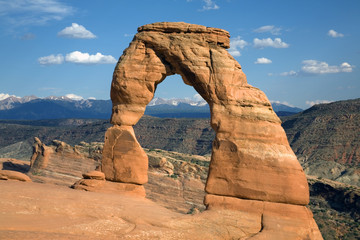 Der Delicate Arch im Arches National Park in Utah