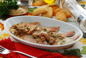 Triglie con le acciughe - Secondo di pesce - Ricette Toscana