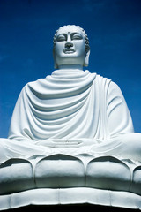 white buddha