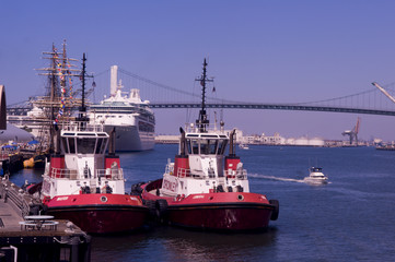 Los Angeles port